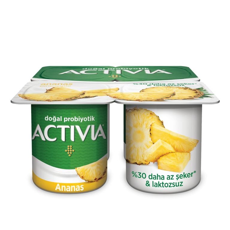 DANONE ACTIVIA ANANAS ADET 110 GR