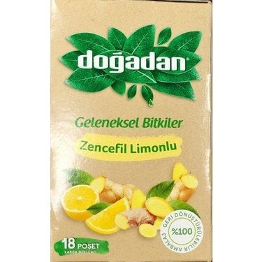 DOĞADAN POŞET LİMON-ZENCEFİL 18 Lİ