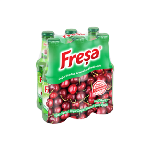 FREŞA 6LI VİŞNE SODA 6*200 ML