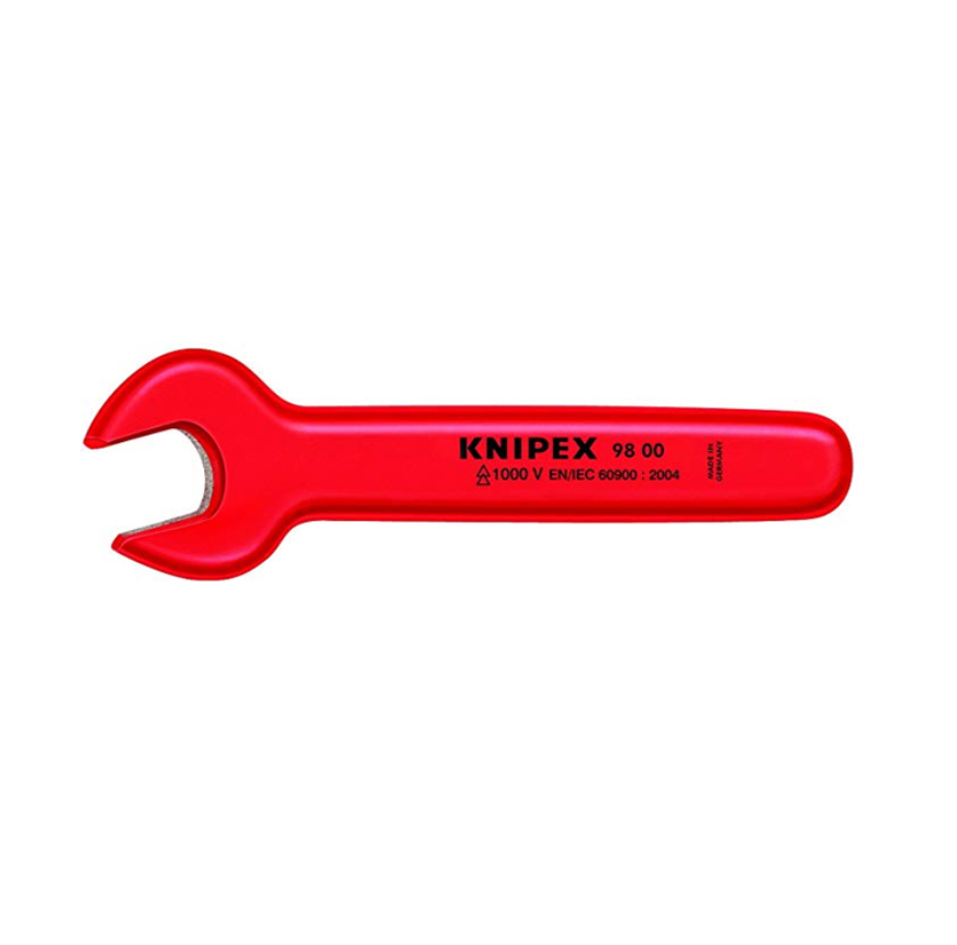 Knipex 98003/8 VDE İzoleli 3/8 inç Tek Ağız Anahtar