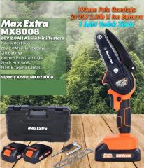 Max Extra Mx8008 20V 2.0 Amper Akülü budama Testeresi