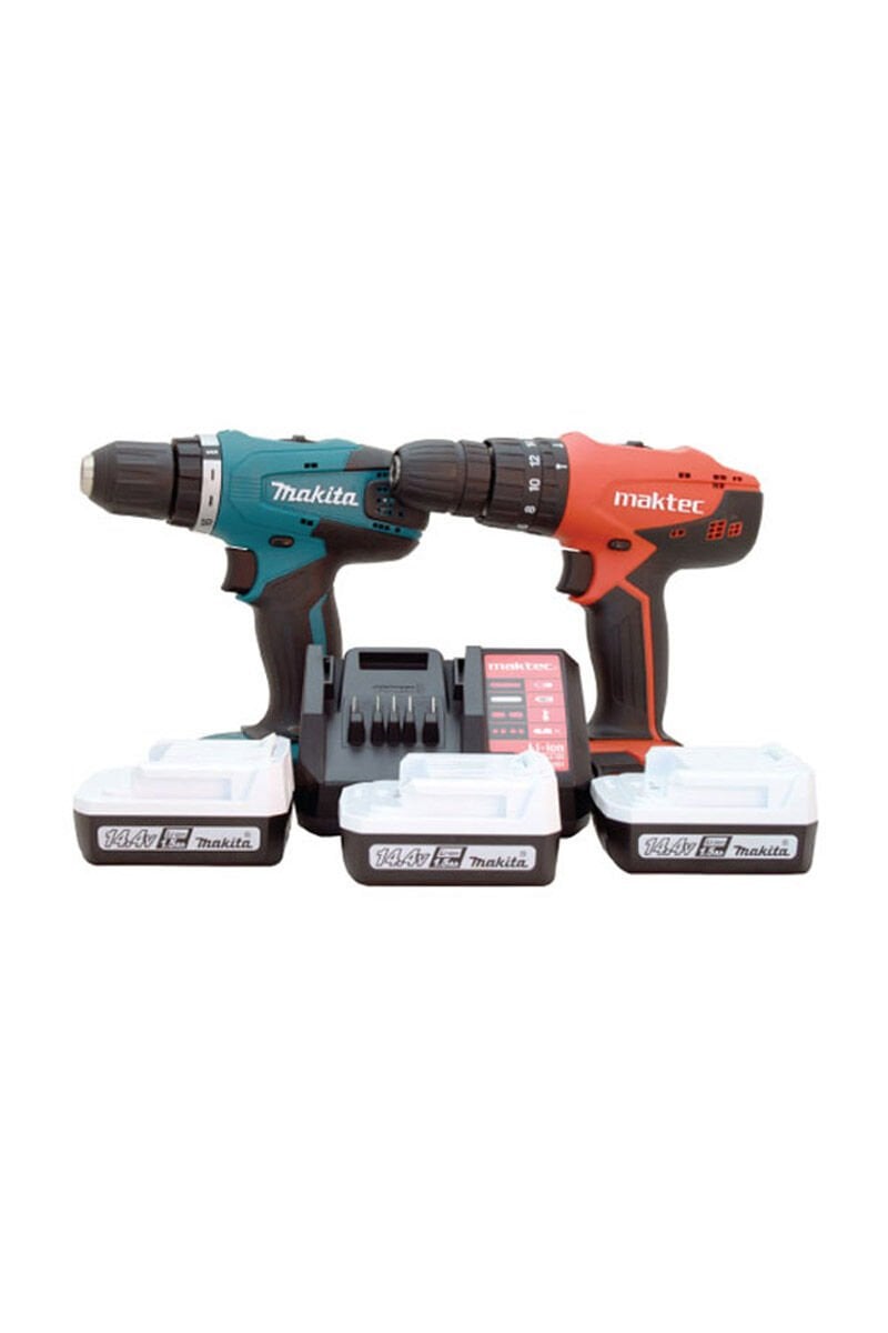 Makita DF347DWE3 3 Akülü Darbesiz Matkap