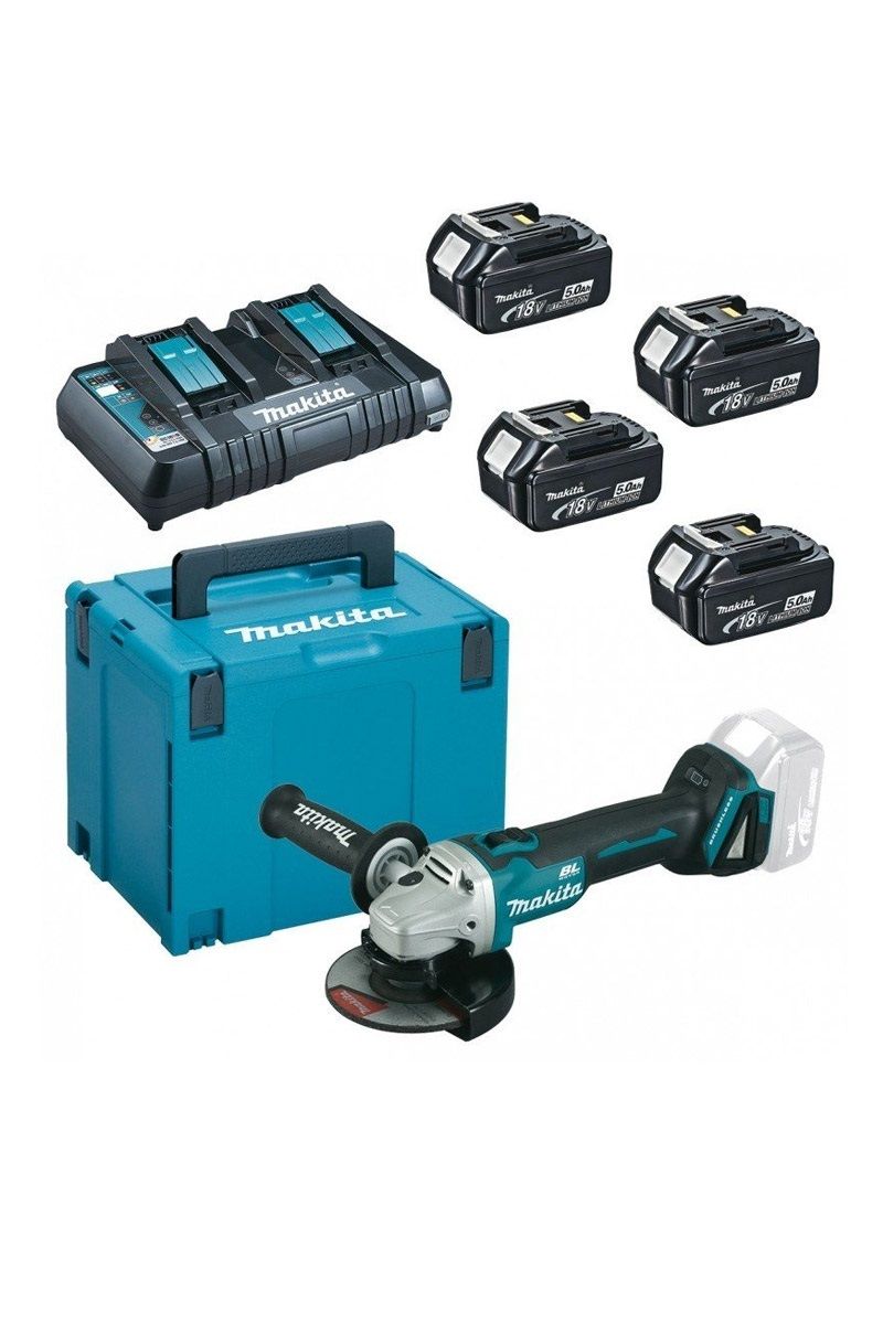 Makita MKP4PF1843 DGA454 4 Akülü Taşlama Set