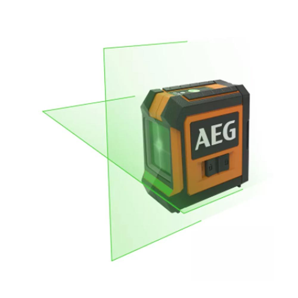 Aeg CLG220-K Çizgili Yeşil Lazer Metre Kiti