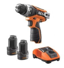 Aeg BS 12 C2 LI Çift Akülü Matkap (Lithium ion 12 V; 2.0 Ah)