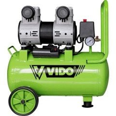 Vido 1100W/1.5HP 24L Yağsız Sessiz Kompresör