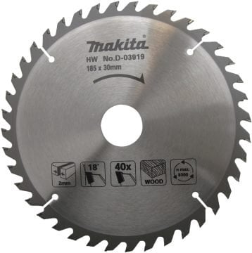 MAKITA D-03919 DAİRE TESTERE 185X40DİŞ