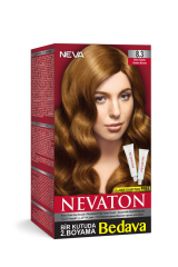 Nevaton İkili Set Saç Boyası 8.3 Altın Sarısı