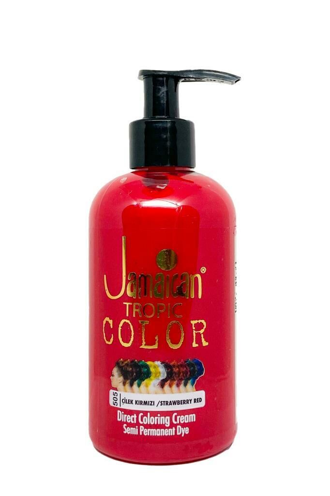 Jamaican Jeans Color Saç Boyası Çilek Kırmızısı 250 ml.