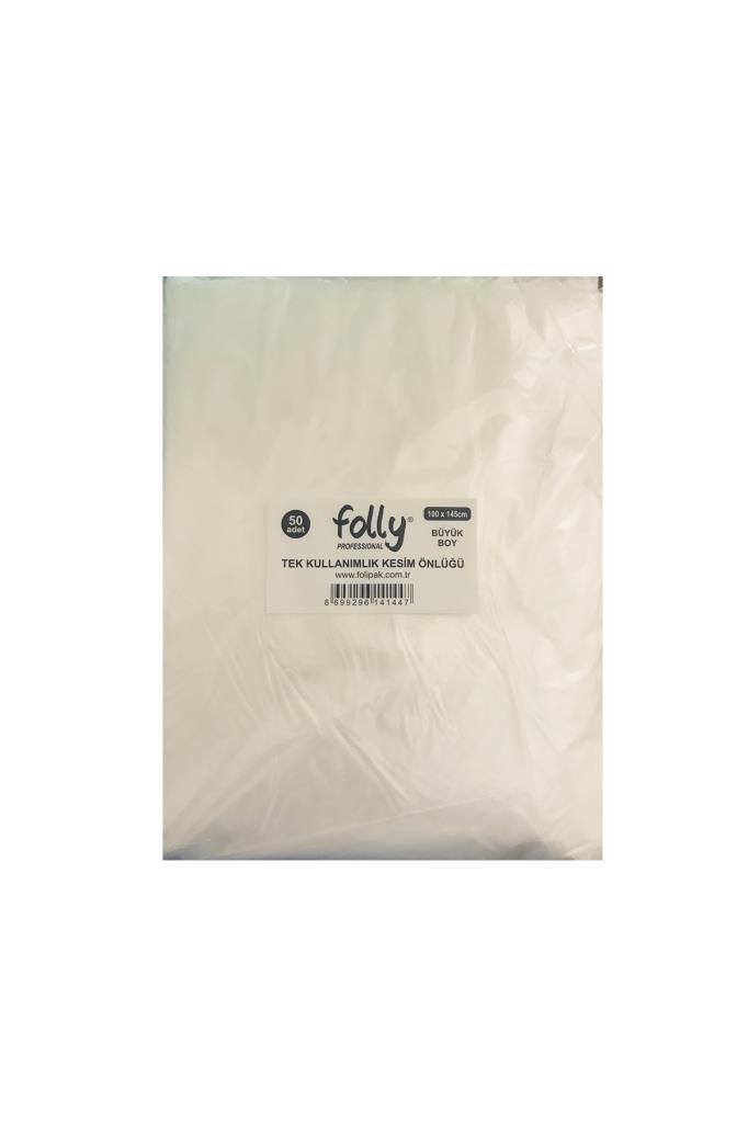 Folly Tek Kullanımlık Kesim Önlüğü 100x145 cm 50 pcs.