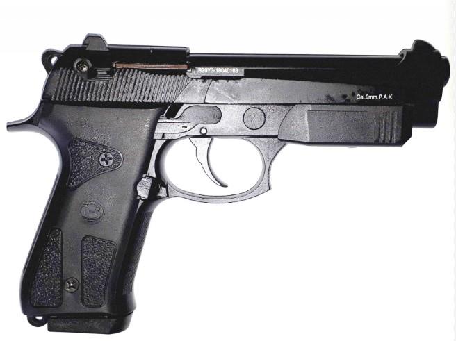 BLOW F90 SİYAH KURUSIKI SES TABANCASI 9MM