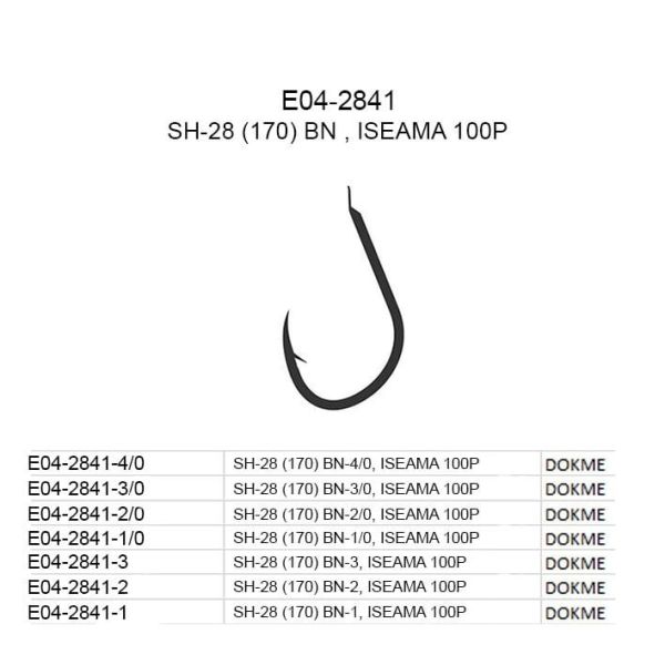 ECOTACKLE E04-2841 SH-28 (170) BN , ISEAMA 100P