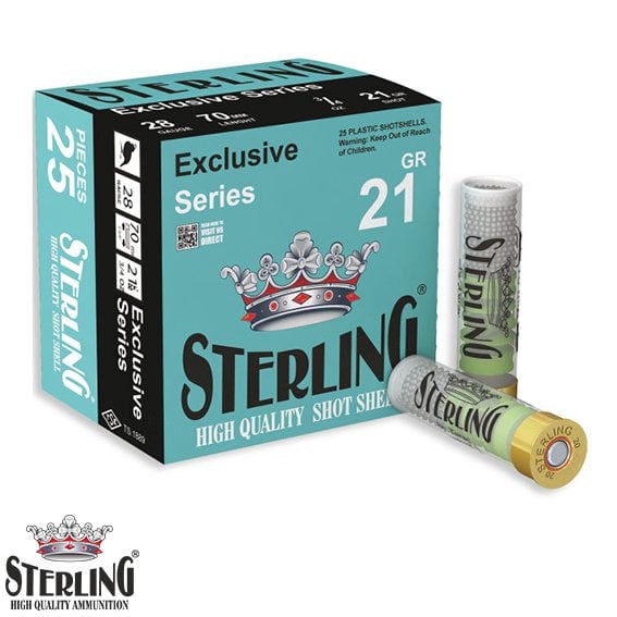 STERLING 28 Cal. 21 G. No: 10 Av Fişeği