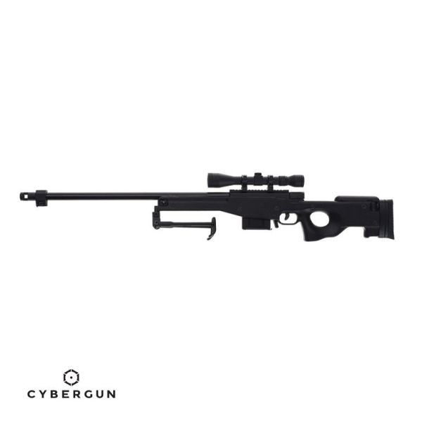 CYBERGUN Swiss Arms L96 Siyah Minyatür Masa Süsü