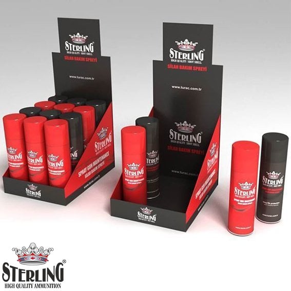 STERLING Stantlı Sprey Yağ 150 ml 12 li Set