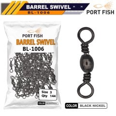 Portfish BL-1006 Fırdöndü Gross Black