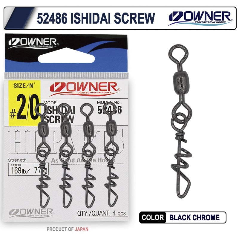 Owner 52486 Shidai Screw Klipsli Fırdöndü