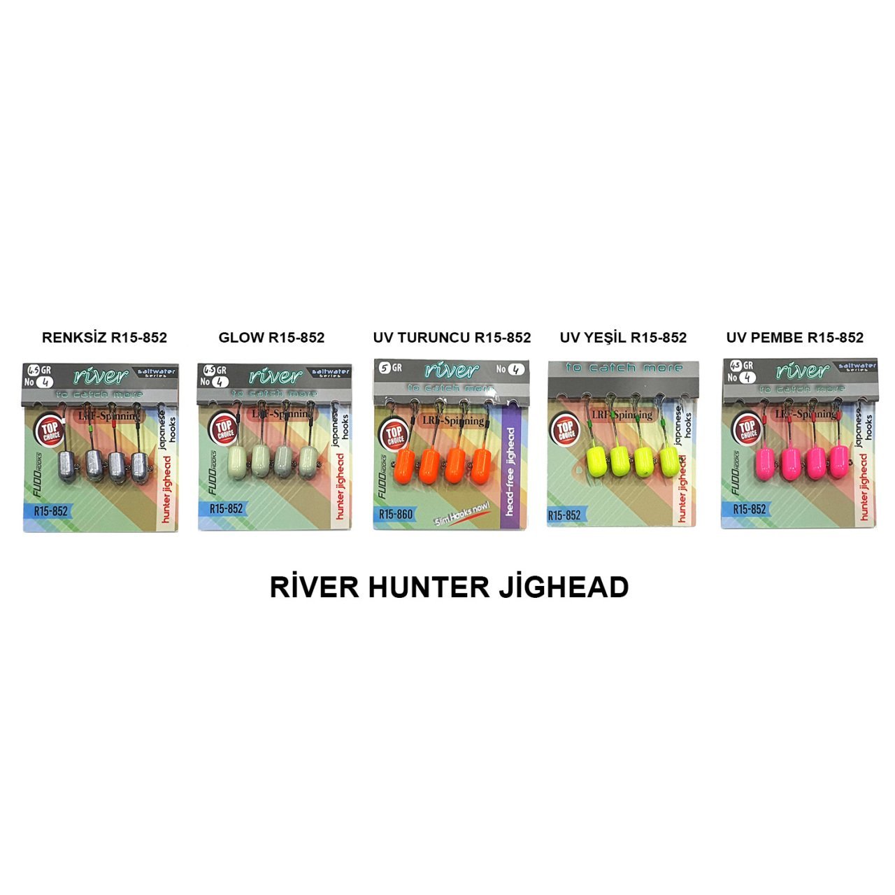 RİVER HUNTER JİGHEAD UV PEMBE R15-852