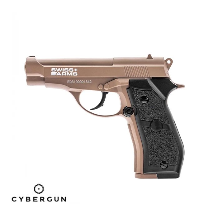 T. CYBERGUN Swiss Arms P84 Mt. 4,5MM Havalı Tabanca