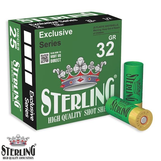 STERLING 12 Cal. 32 G. No: 04 Av Fişeği