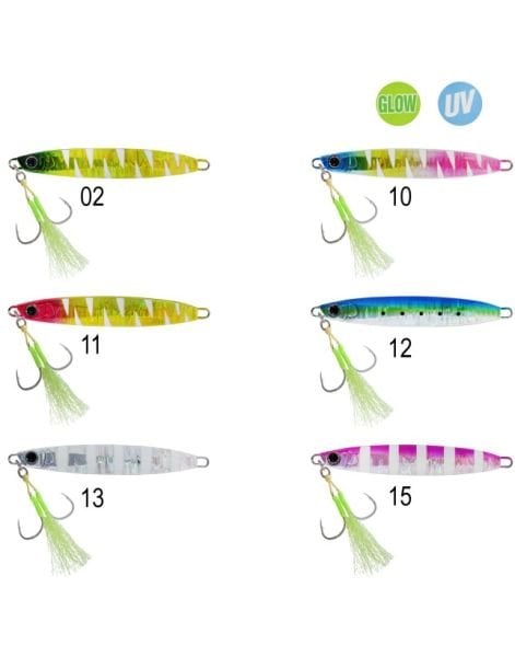 Captain 3629 Burneo Jigger 40gr Light Jig Suni Yem