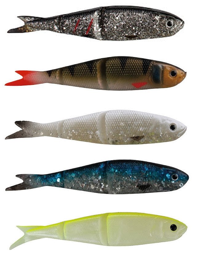 Savage gear LB Soft 4Play 8cm 4g Swim&Jerk 4+1 Adet