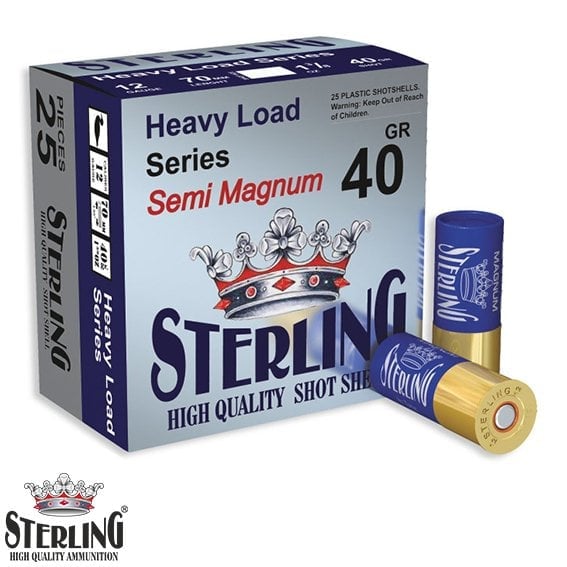 STERLING 12 Cal. 40 G. No: 01 Av Fişeği