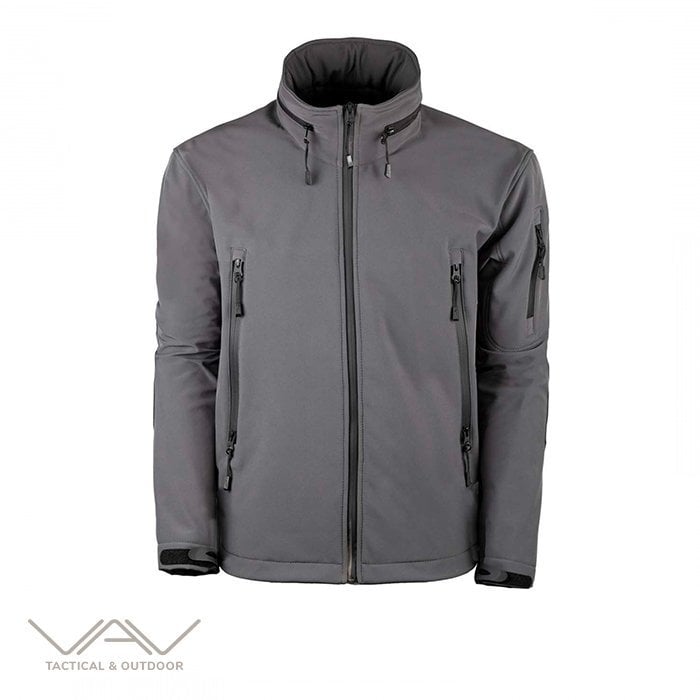 VAV Shell HT-04 Softshell Mont Gri - XXL