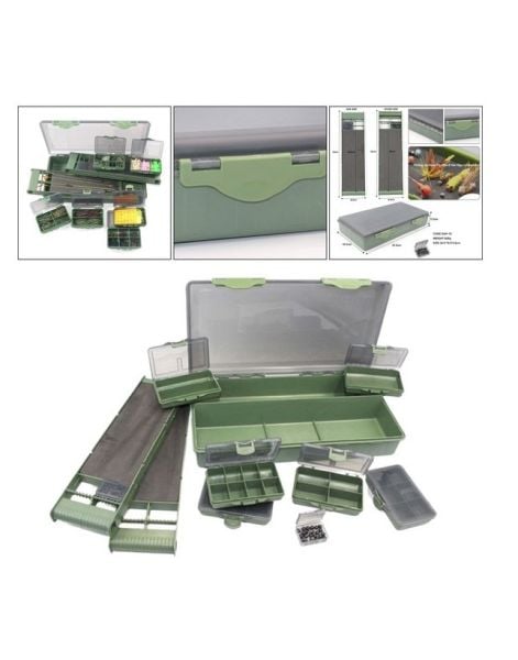 Captain 7129 Carp Box 9lu Set 34x18x6cm