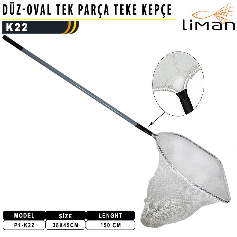 Liman Kepçe Tek Parça 38X45X150cm (Teke) K-22