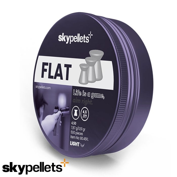 SKYPELLETS Flat Light 4,5mm 7,87 Gr H.  Saçma 500