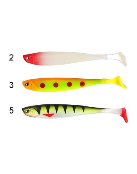 Captain 3072 Pure T-Tail Soft 12cm 10gr Levrek Silikonu Suni Yem