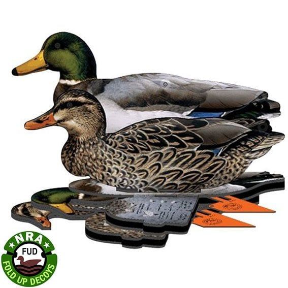 NRA FUD Mallard Ducks Ördek Mühre-(3 ERKEK-3 DİŞİ)