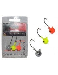 Mutant 6414 Jig Head Rigato Tip Top 3'lü Mix Set Tırnaklı Jig Head