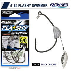 Owner 5164 Flashy Swimmer  Kurşunlu Kaşıklı Silikon İğnesi