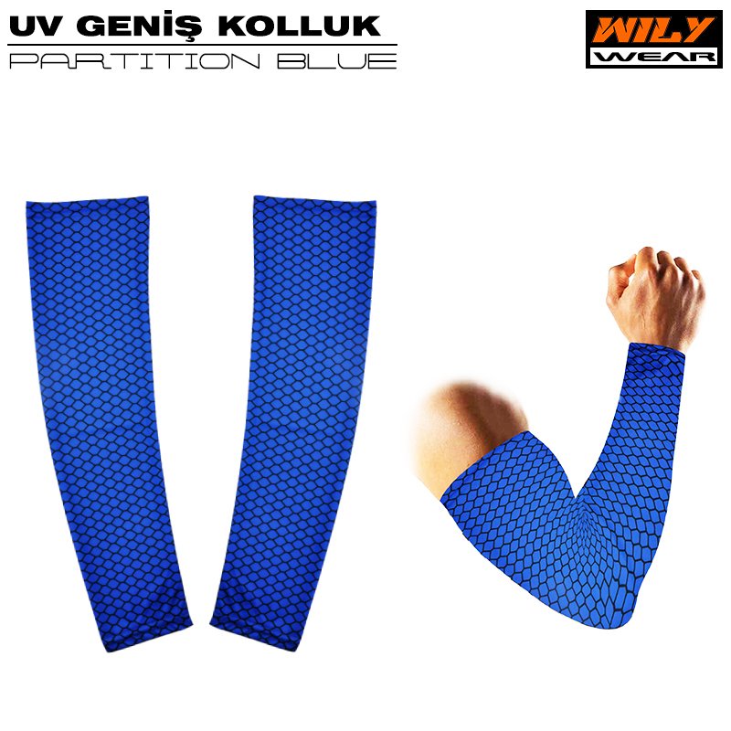Wily Wear UV Kolluk Geniş Partition Blue