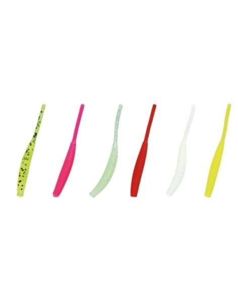 Nomura NM71600705 Long Tail 5cm Aromalı LRF Silikon Yem 12'li Set