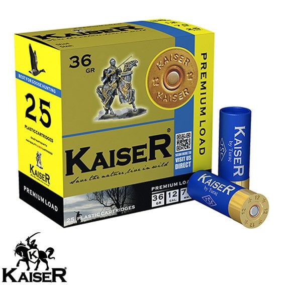 KAISER 12 Cal. 36 G. No: 8 Av Fişeği