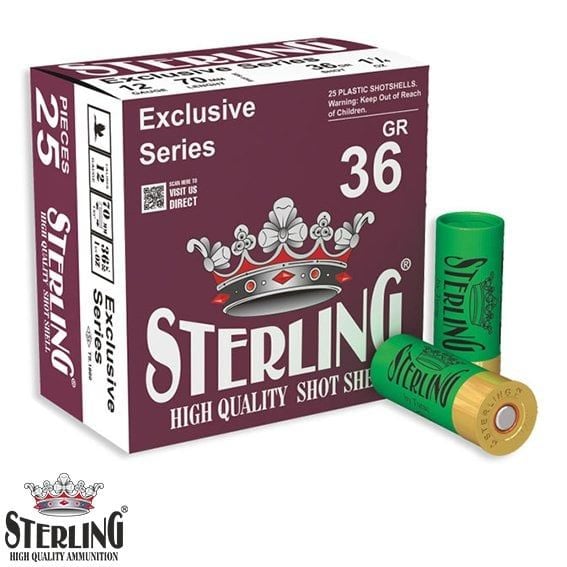 STERLING 12 Cal. 36 G. No: 05 Av Fişeği