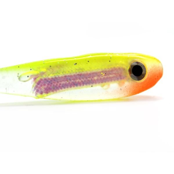 Captain 3074 Duck Tail Soft 9cm Levrek Silikonu 5li Paket Suni Yem