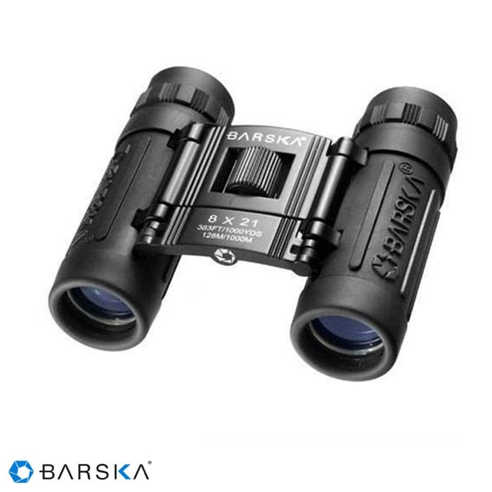 BARSKA LUCID VIEW 8X21 DCF Siyah Kompakt El Dürbün