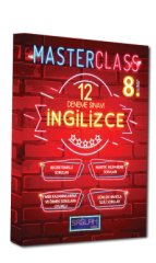 8. Sınıf Masterclass İngilizce 12 Deneme Sınavı (Sağlam Test)