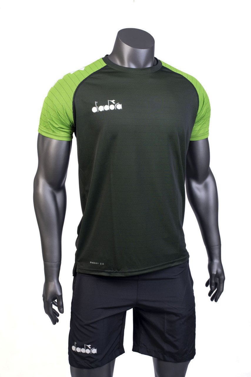 Diadora Mundial Sıfır Yaka Çift Renkli Antrenman T-shirt