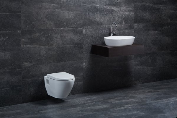 Dropia Asma Klozet (Tah.Delikli)+Soft Close Kapak