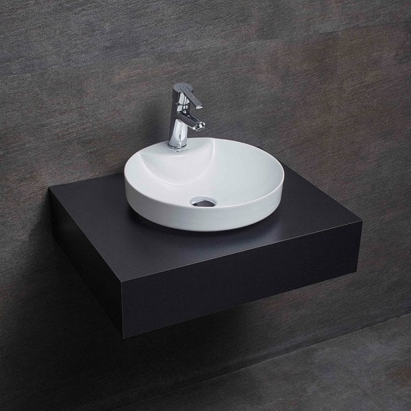 Alvona 40 cm Batarya Delikli Lavabo