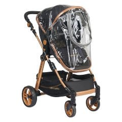 Mamma Fermuarlı Lüks Travel Bebek Arabası + Ana Kucağı Yağmurluğu Seti ( Tüm Travel Arabalara Uyar )