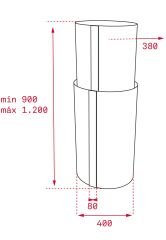 Dekoratif Ada Tipi Davlumbaz CC 485