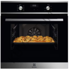 Electrolux SteamBake Siyah-Inox Ankastre Fırın