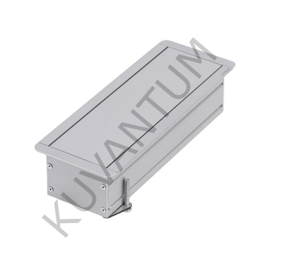 Hafele ODIN GRN 2 Priz UPS CAT6&3 HDMI USB Mat Eloksal