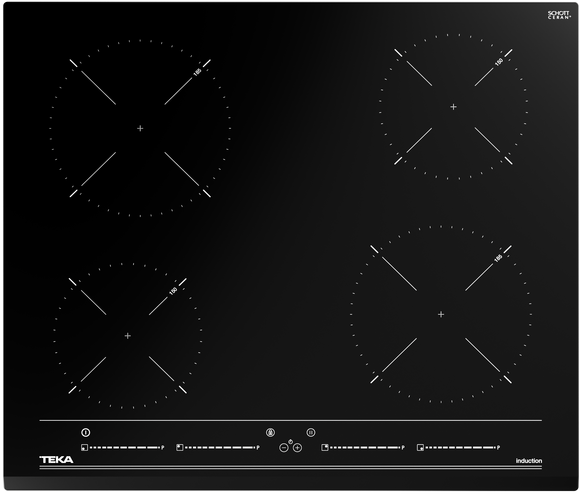 Teka IZC 64010 BK MSS İndüksiyonlu Siyah Ankastre Ocak